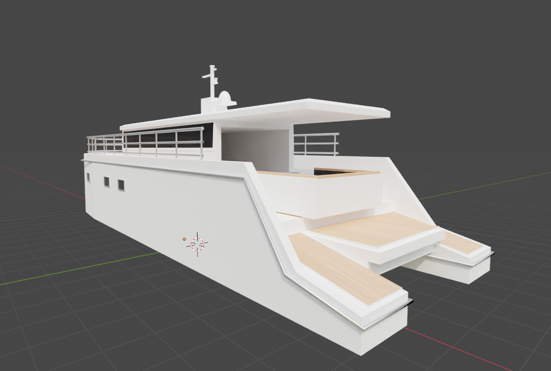 Boat Low Poly preview image 2